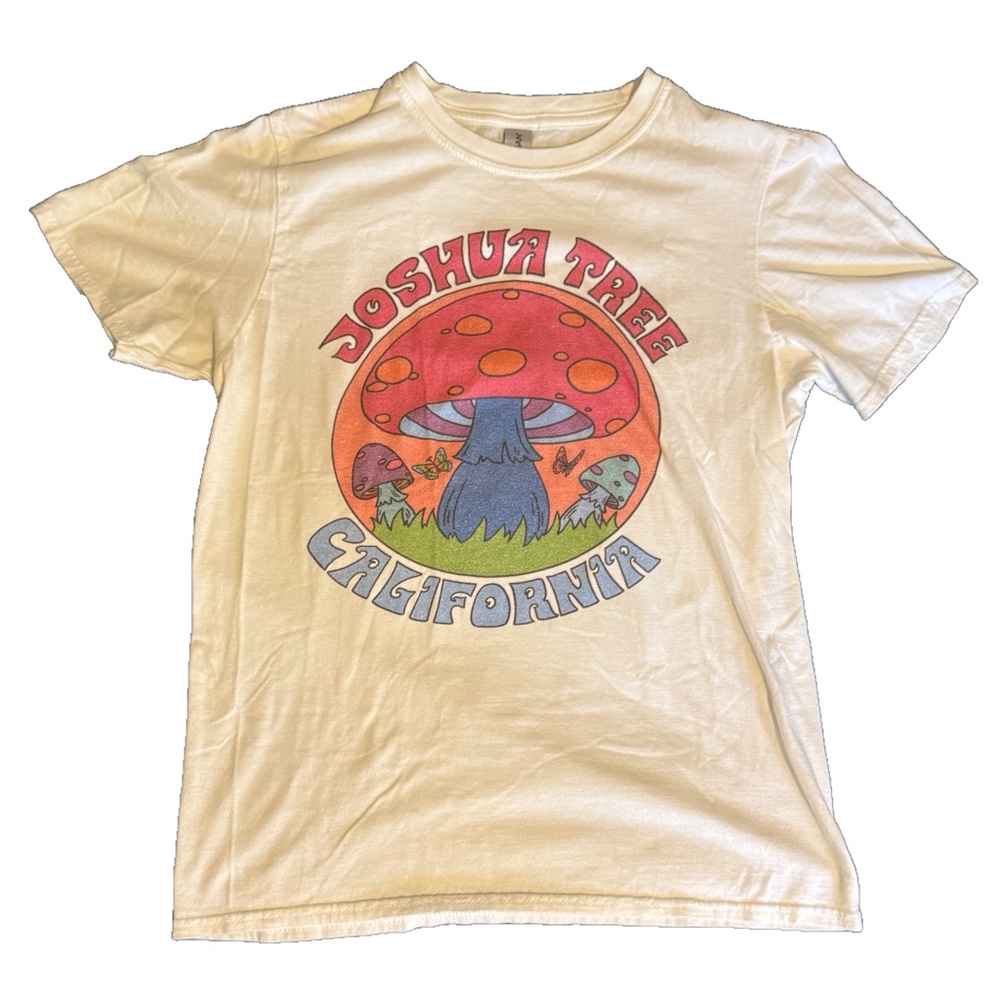 Gildan Cream Joshua Tree Graphic Tee